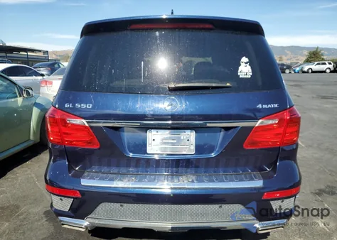 2013 Mercedes-Benz Gl 550 4Matic z USA, uszkodzony, nr VIN 4JGDF7DE5DA200978